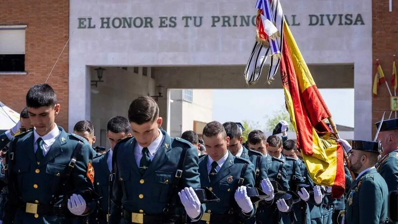 Desfile de la Guardia Civil en honor a su Patrona. Fotograf&iacute;a: Ministerio del Interior.