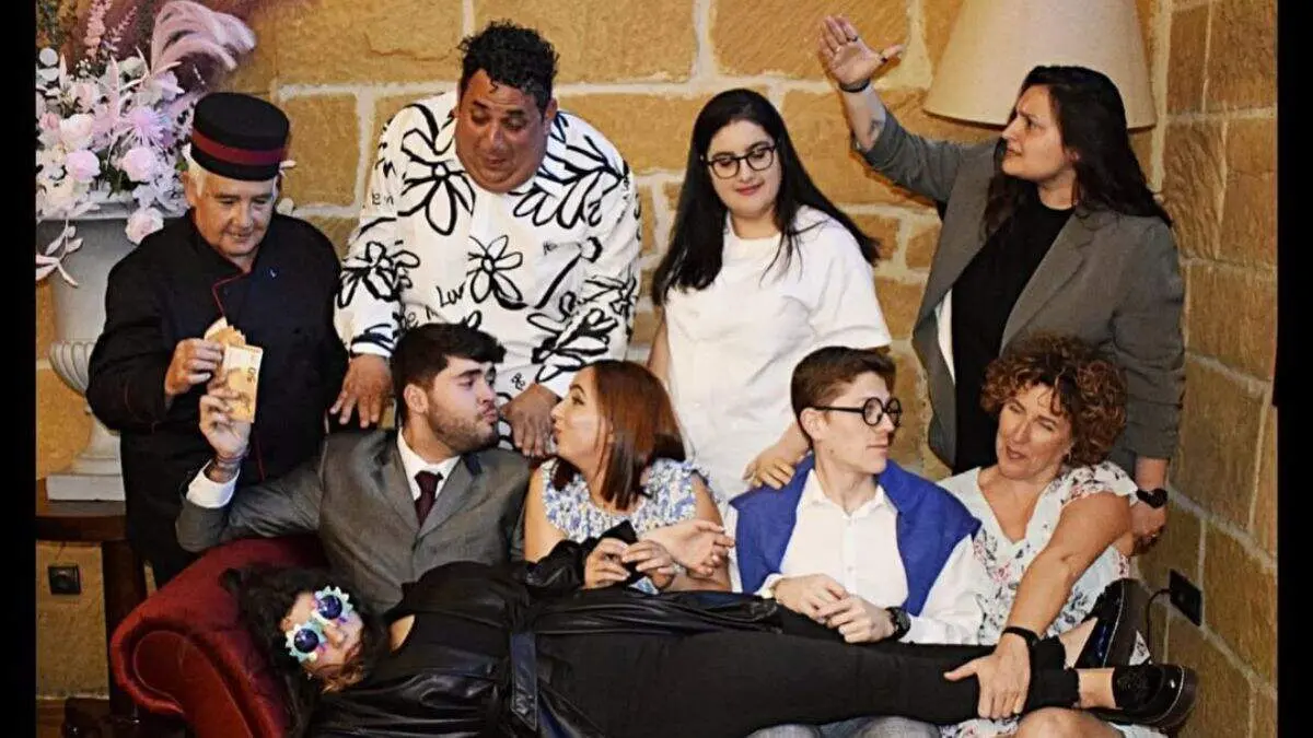 Grupo amateur de teatro 'A la Trabada', de Pedrola. / A LA TRABADA