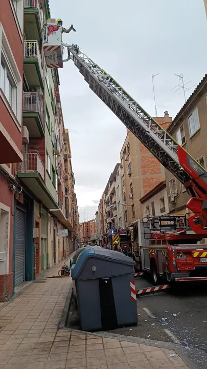 Rescate de los Bomberos de Zaragoza ./ Ayuntamiento de Zaragoza