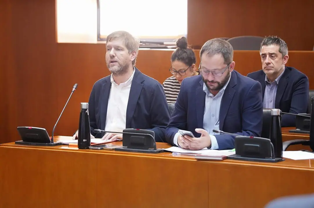 Parlamentarios socialistas en la Comisi&oacute;n de Agricultura de las Cortes de Arag&oacute;n. / CORTES DE ARAG&Oacute;N