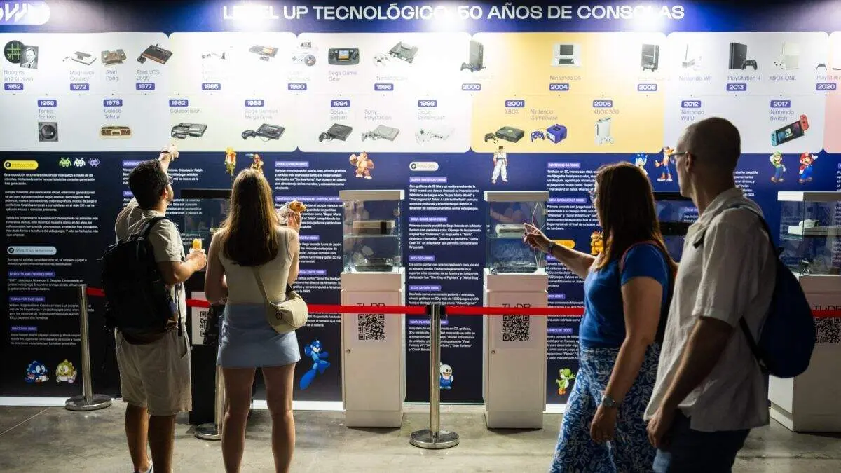 Level Up Tecnol&oacute;gico: 50 a&ntilde;os de consolas. / OWN ZARAGOZA