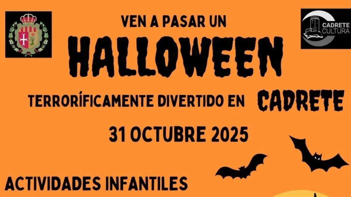 Cadrete celebra Halloween con sus vecinos. / HA