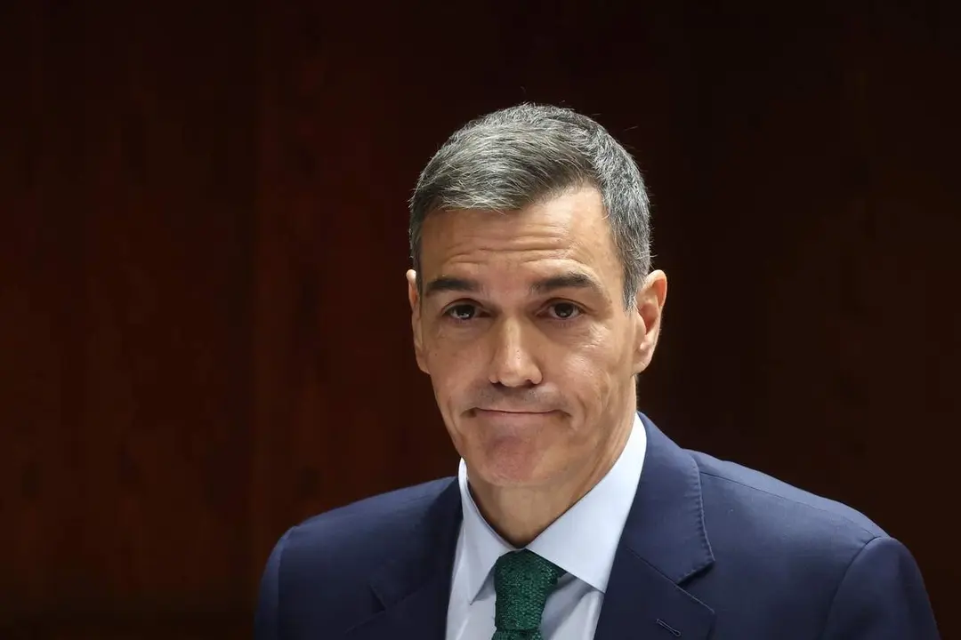 Archivo - El presidente del Gobierno, Pedro S&aacute;nchez, en la comparecencia en la Comisi&oacute;n de Investigaci&oacute;n sobre el 'caso Koldo'. / EP