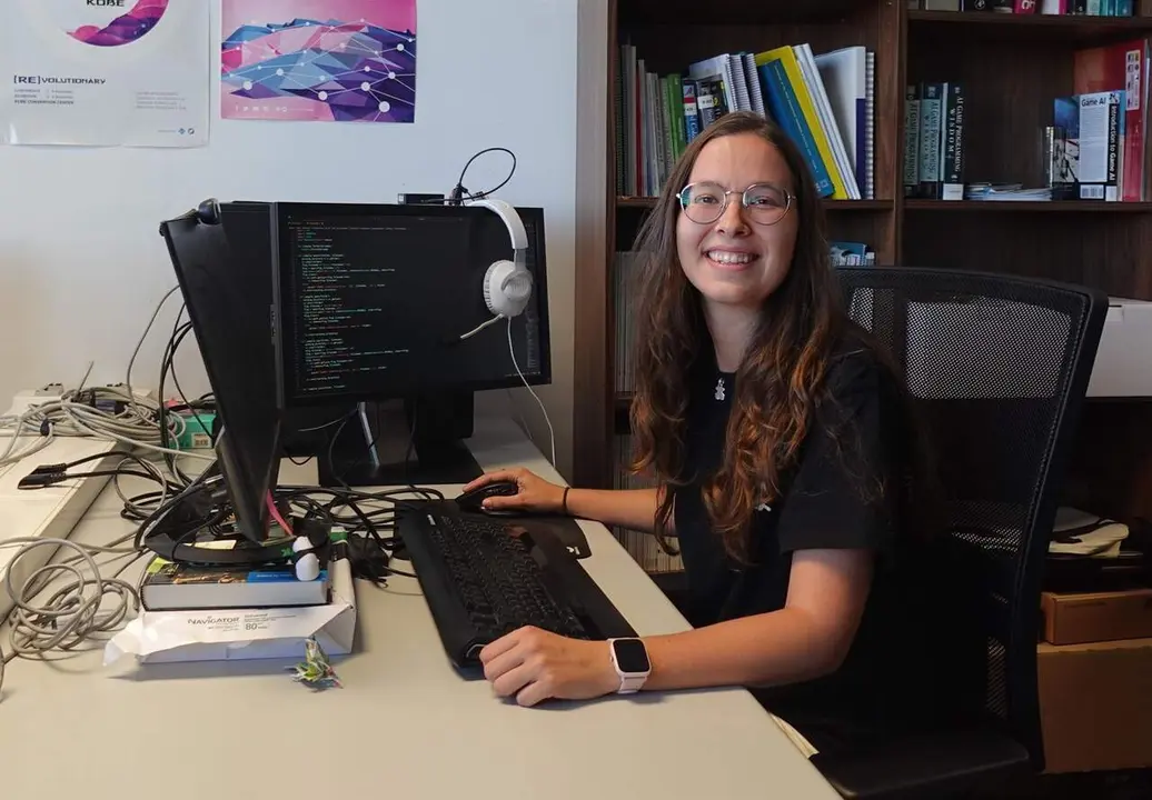 La estudiante de doctorado de Unizar e investigadora del I3A, Julia Guerrero. / UNIVERSIDAD DE ZARAGOZA