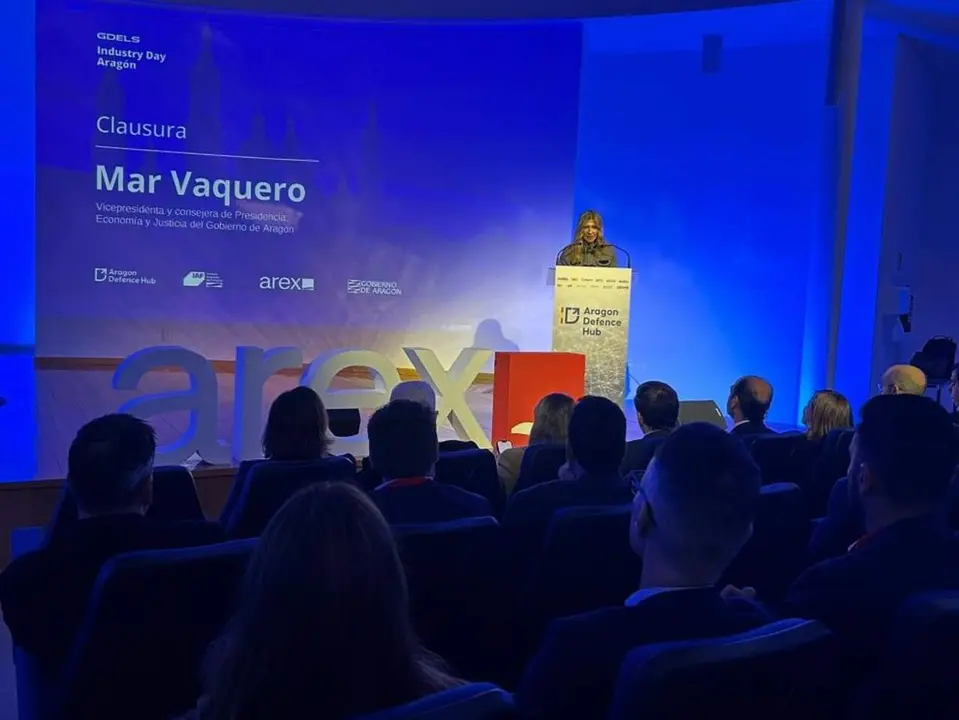 La vicepresidenta del Gobierno de Arag&oacute;n, Mar Vaquero. / GOBIERNO DE ARAG&Oacute;N