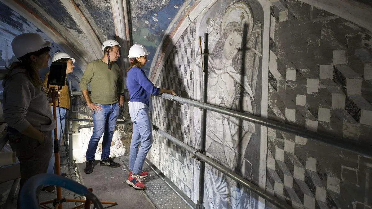 Restauraci&oacute;n de la Capilla de Santiago de la Catedral de Tarazona. / AR&Aacute;NZAZU NAVARRO