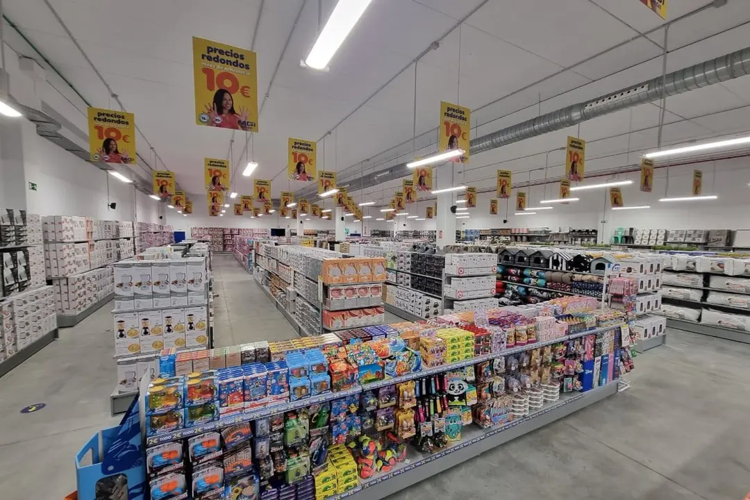Una tienda MGI