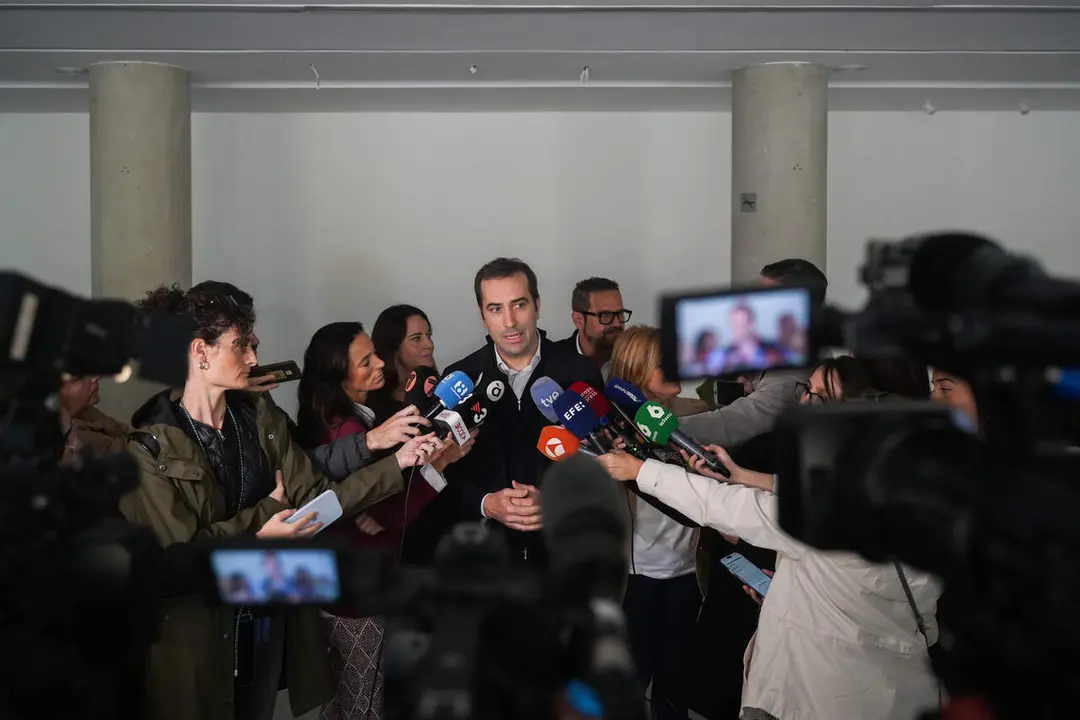 El ministro de Econom&iacute;a, Carlos Cuerpo, en Valencia./ EP