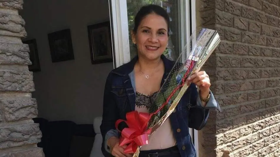 Imagen de Eugenia que su hija ha divulgado por redes sociales pidiendo repatriar su cuerpo/ Redes Sociales