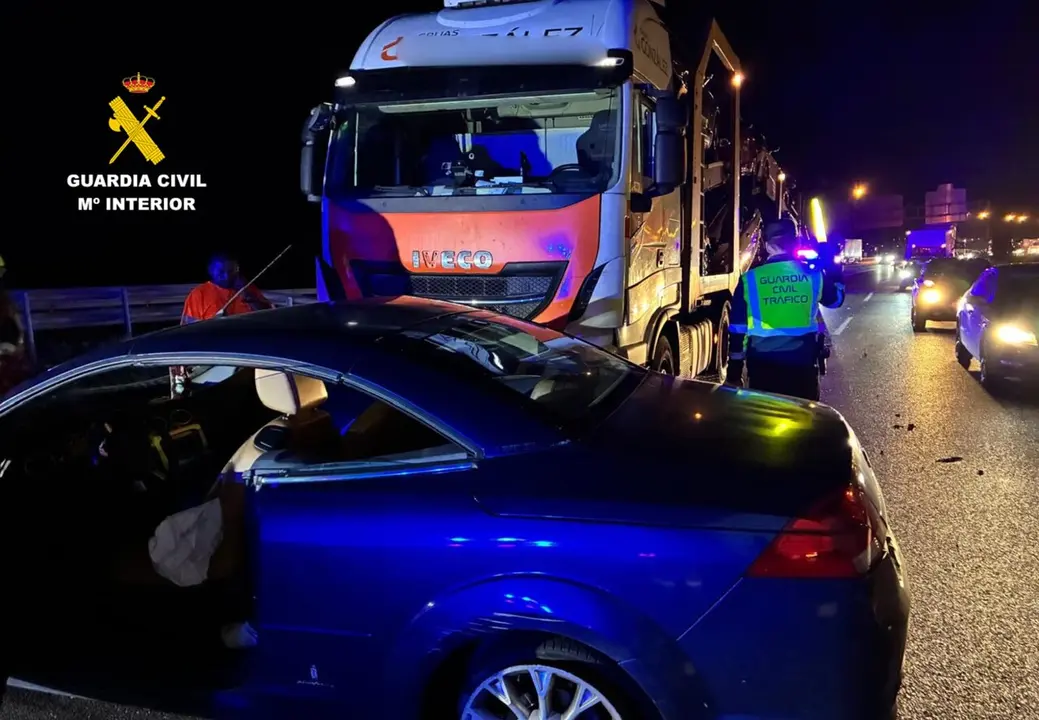 Accidente en Zaragoza.