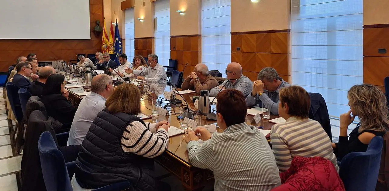 Reuni&oacute;n Adif Renfe l&iacute;nea Zaragoza-Guadalajara