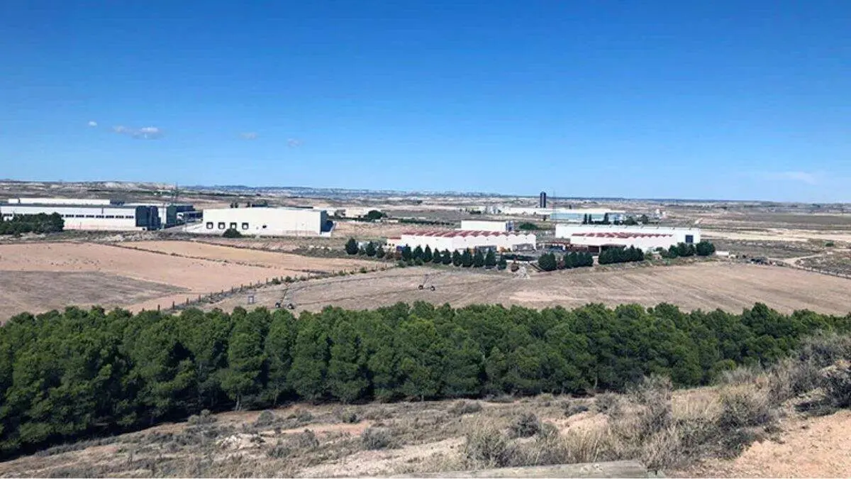 Pol&iacute;gono industrial de Pina de Ebro. / AYTO. PINA EBRO