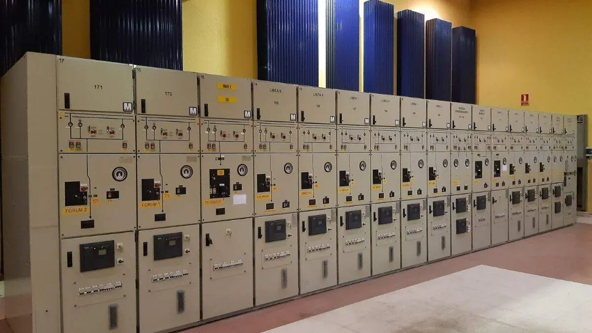 Subestaci&oacute;n el&eacute;ctrica Portillo, en Zaragoza. / ENDESA