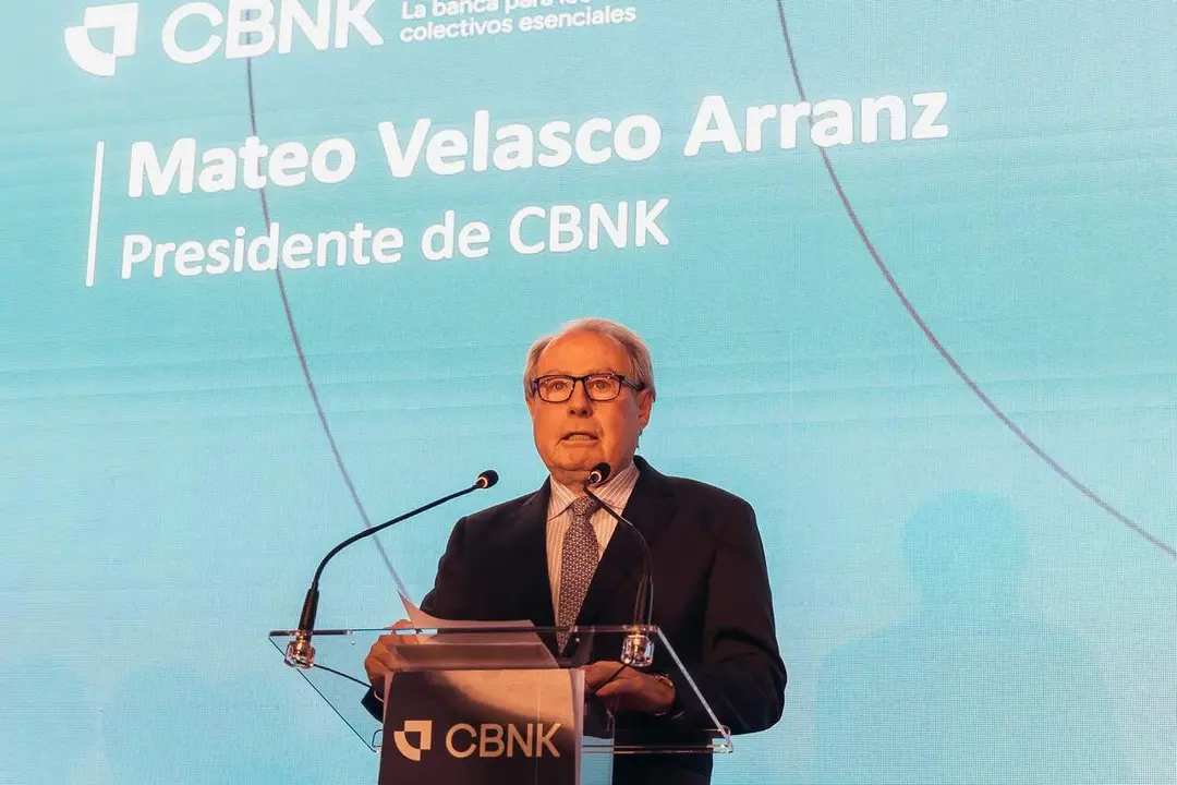 Mateo Velasco, presidente de CBNK