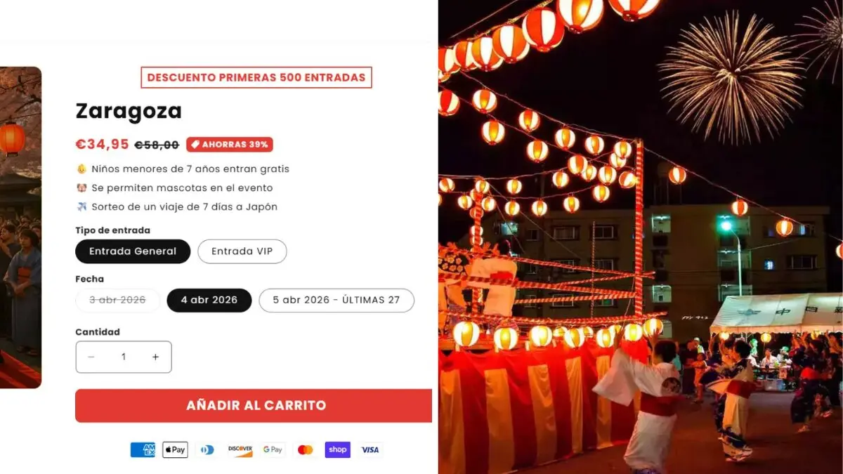 Alerta por estafa en Zaragoza: advierten de entradas falsas para este festival