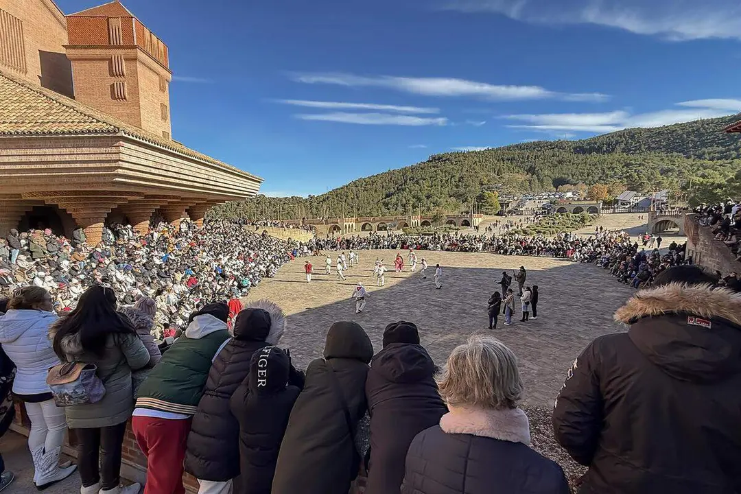 Explanada de Torreciudad este s&aacute;bado en la XIX Fiesta de la Virgen del Quinche.
- TORRECIUDAD