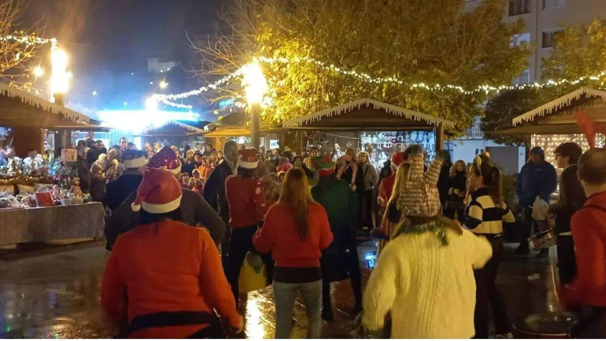 Imagen de archivo de una edici&oacute;n anterior del Mercado Navide&ntilde;o de Alca&ntilde;iz. / AYTO. ALCA&Ntilde;IZ