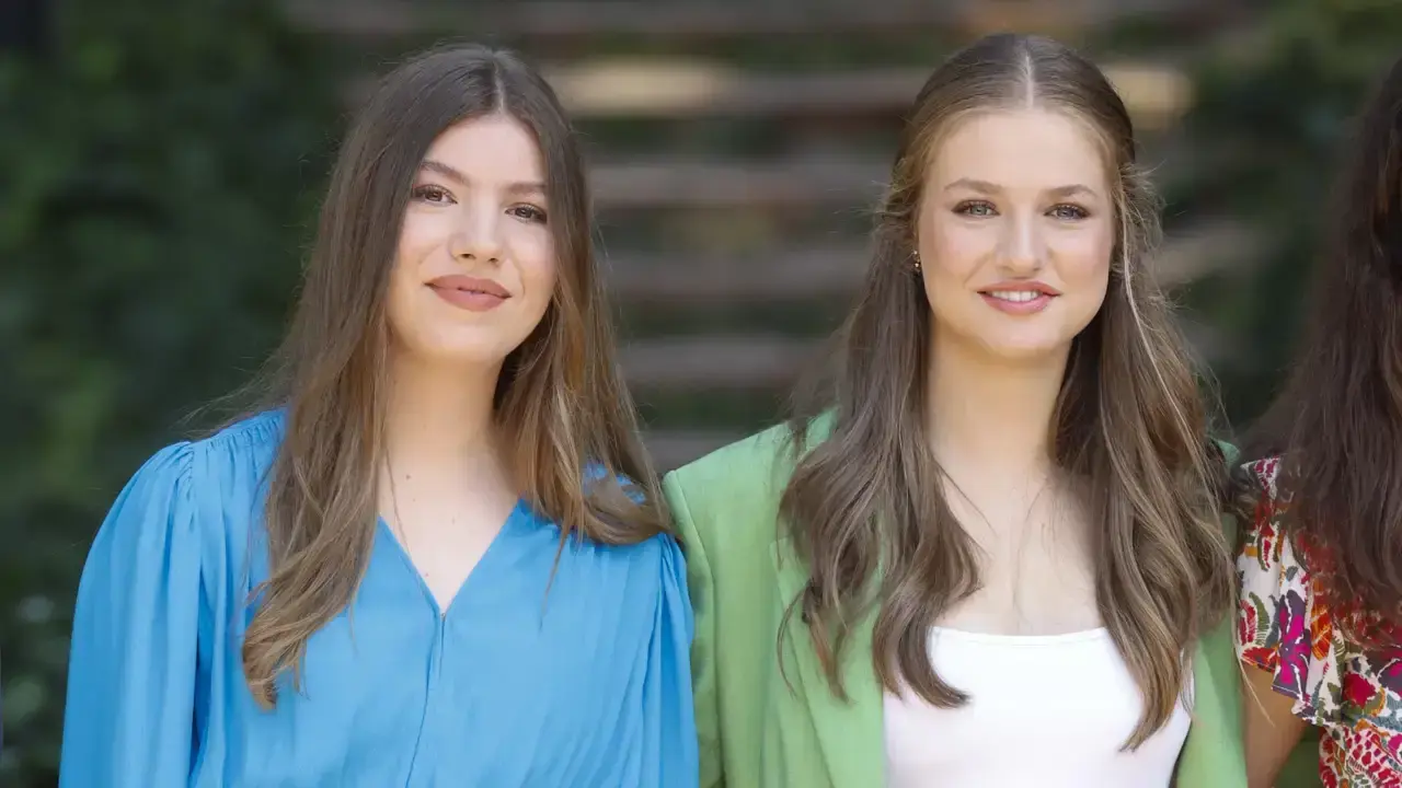 Princesa Leonor e Infanta Sof&iacute;a