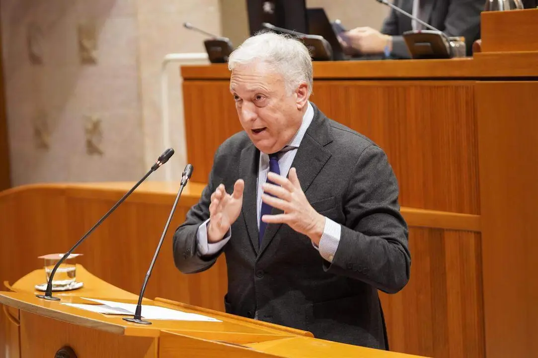 El consejero de Fomento del Gobierno de Arag&oacute;n, Octavio L&oacute;pez ./ CORTES DE ARAG&Oacute;N.