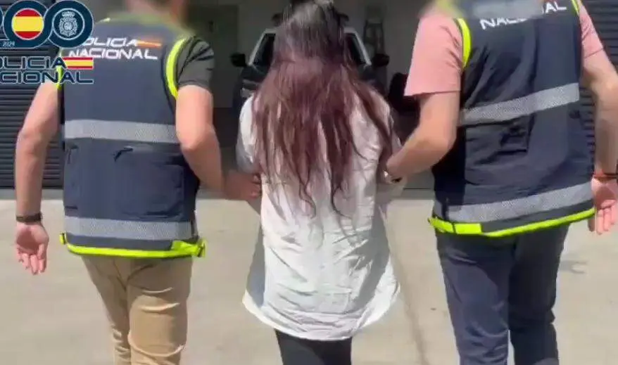 Imagen de otra mujer que fue detenida en Zaragoza por estafar a personas mayores/P.N.