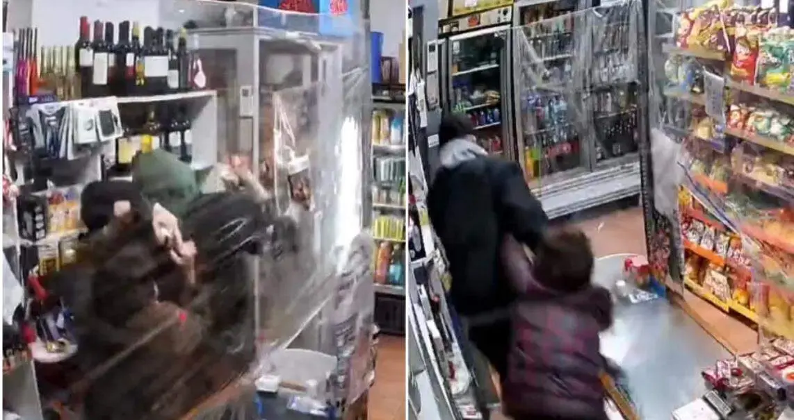 Imagen de otros robos en supermercados de Zaragoza/P.N.
