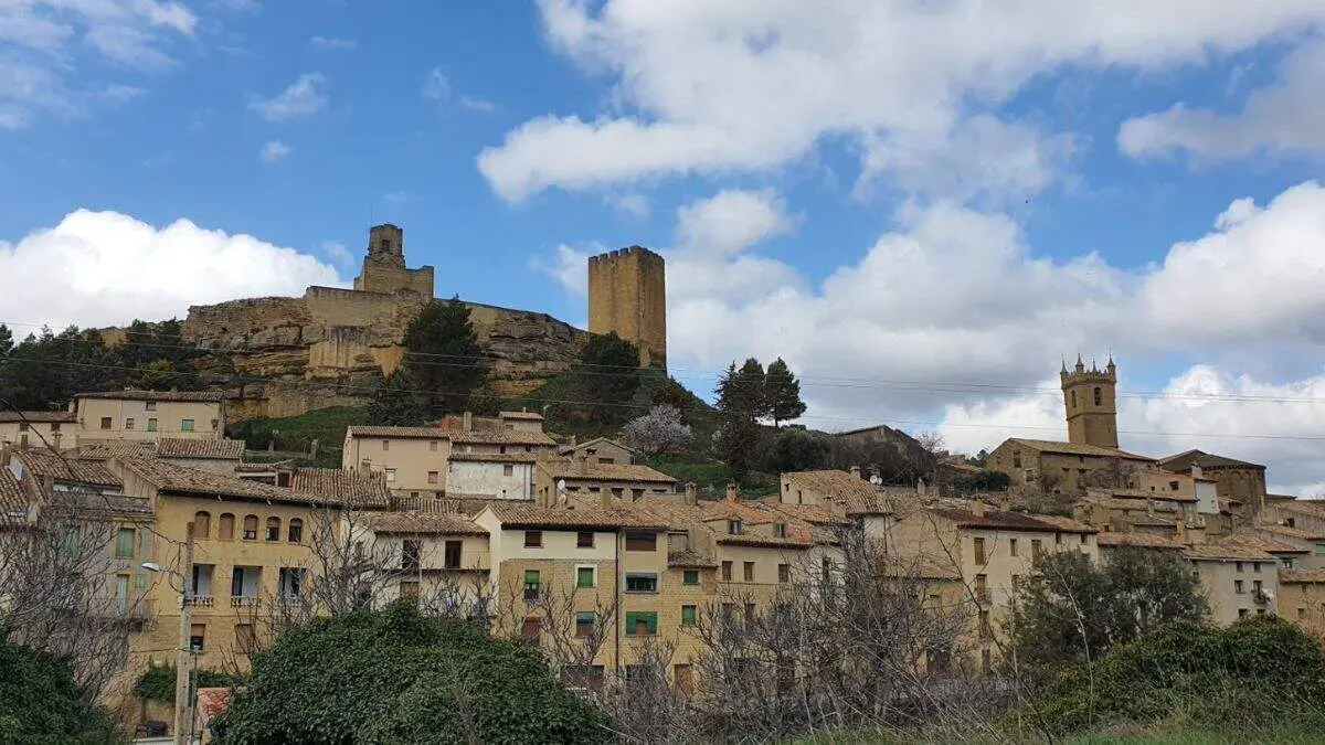 Panor&aacute;mica de Uncastillo. / COMARCA CINCO VILLAS