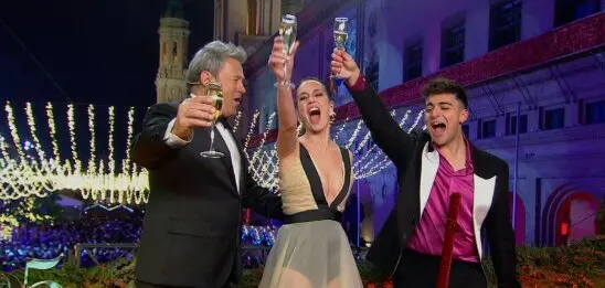 Campanadas en Arag&oacute;n TV de 2024. / ARAG&Oacute;N TV