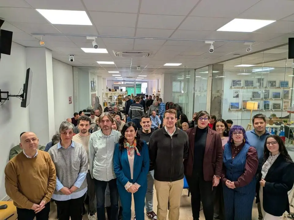 Candidatos de CHA a las Cortes de Arag&oacute;n ./  CHA
