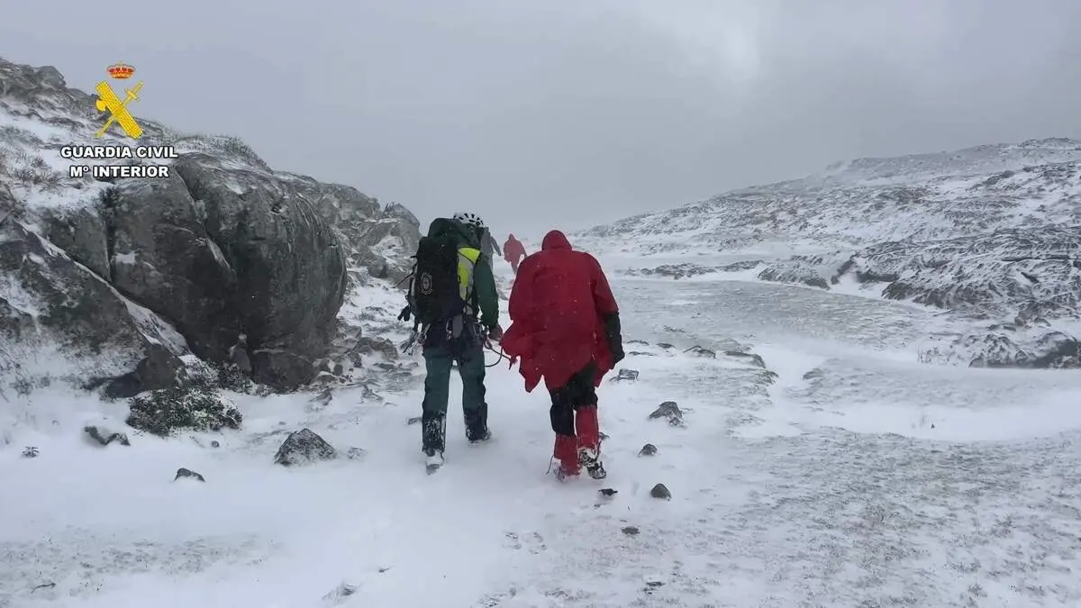 Archivo - Rescate de la Guardia Civil en los Picos de Europa