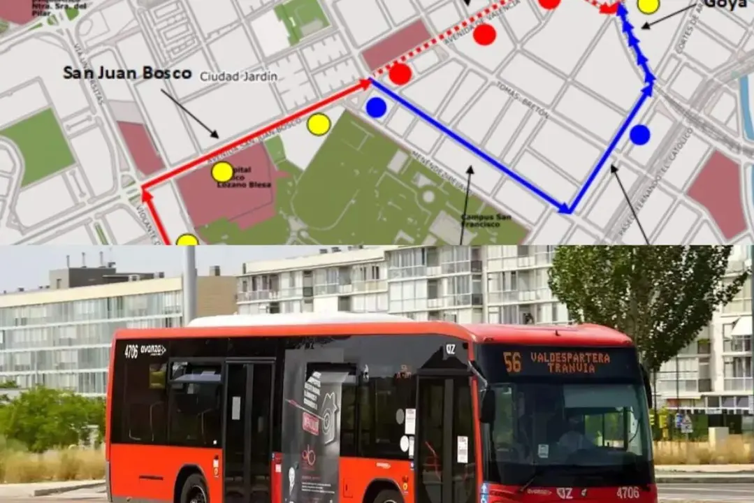Desv&iacute;os bus.