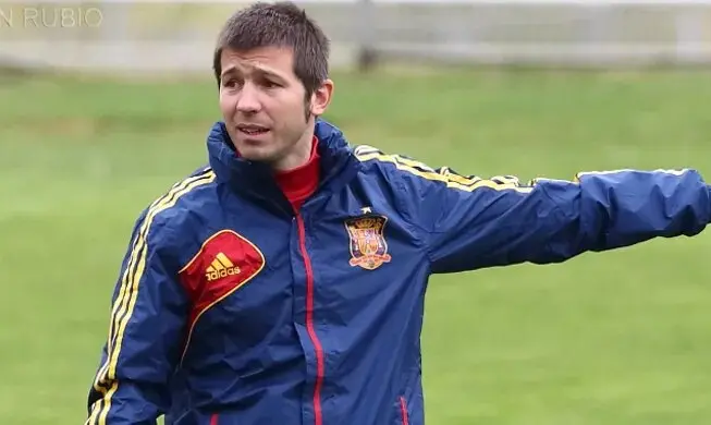 Albert Celades en las categor&iacute;as inferiores de Espa&ntilde;a / RFEF