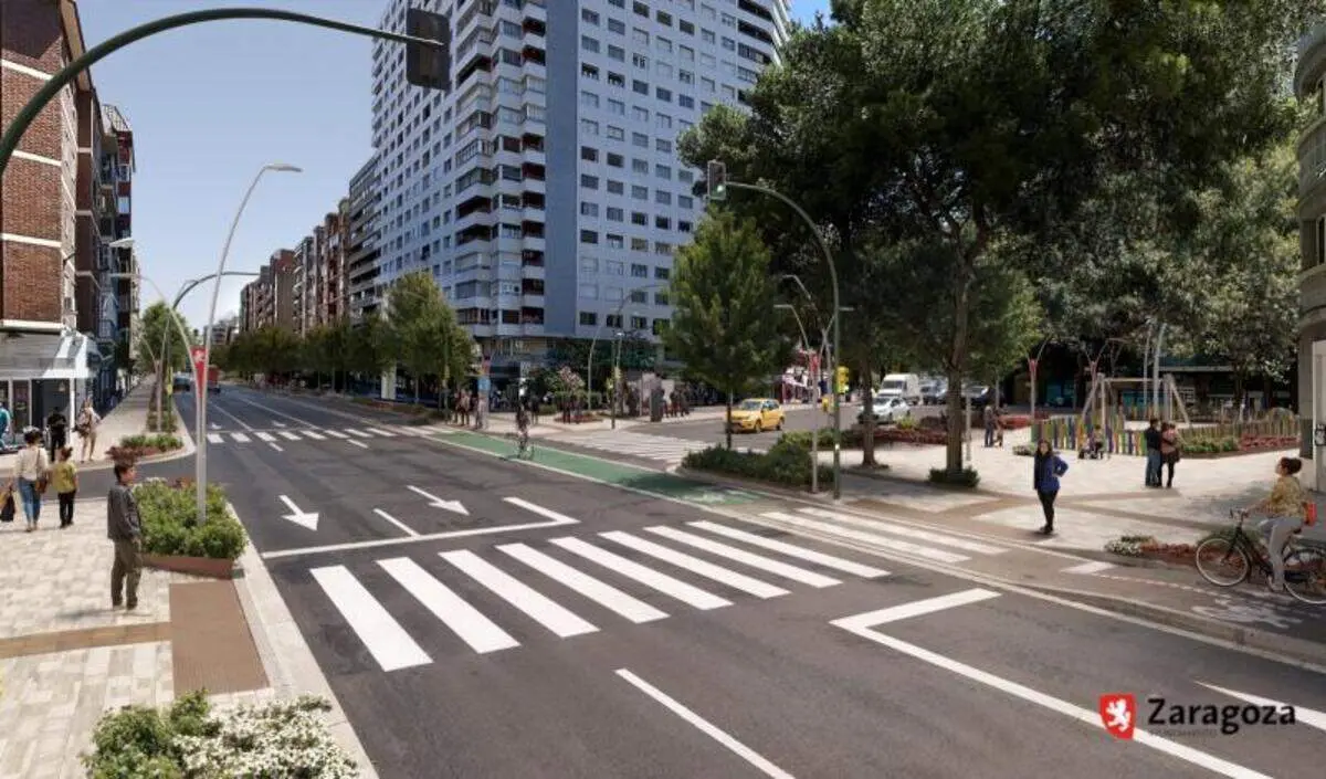 Proyecto de reforma integral de la avenida de Valencia ./ Ayto. de Zaragoza
