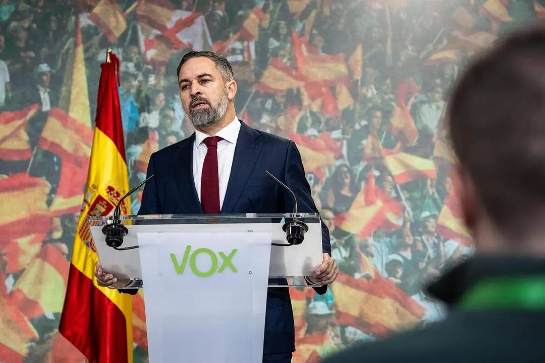 El presidente de VOX, Santiago Abascal ./ Gabriel Luengas - Europa Press