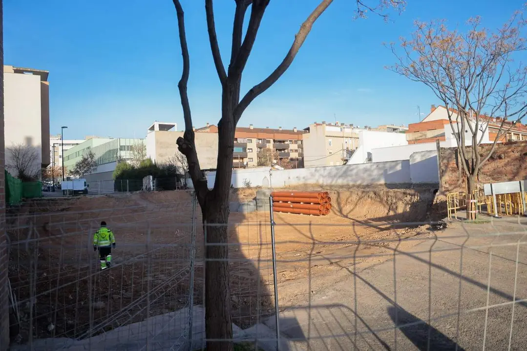 Obras en Miralbueno. /AZ