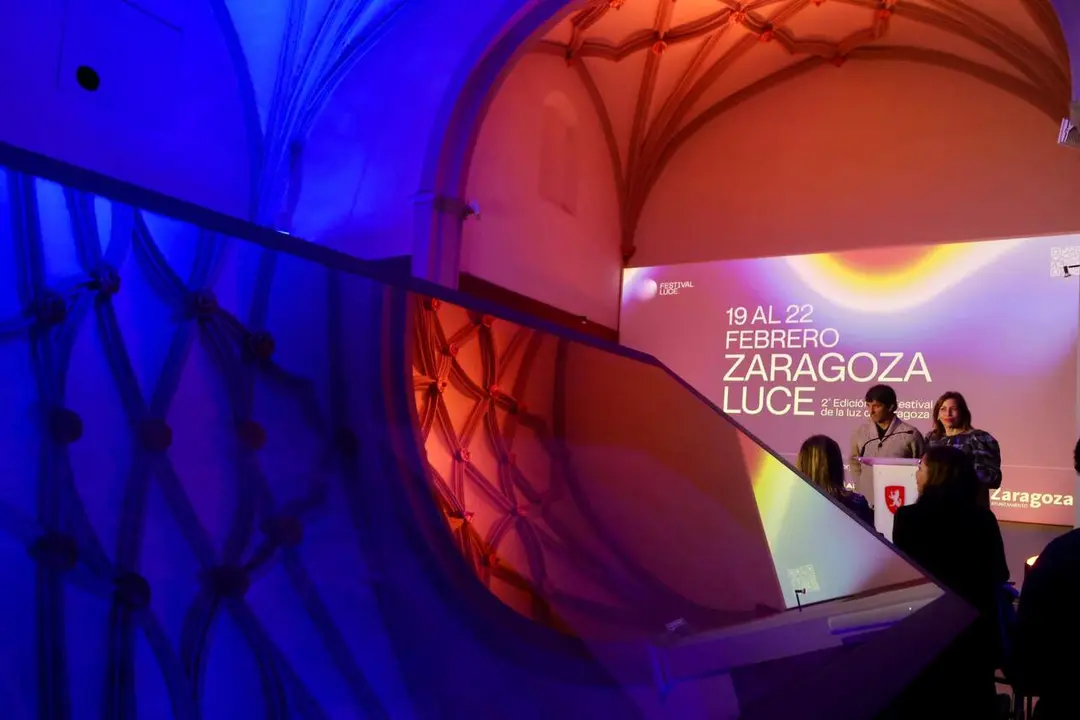 Presentaci&oacute;n 2&ordf; edici&oacute;n 'Zaragoza Luce'. /AZ