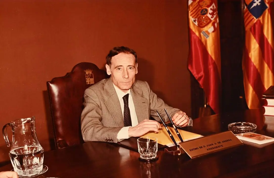 Juan Antonio de Andr&eacute;s, cuarto presidente de la Diputaci&oacute;n General de Arag&oacute;n. / GOBIERNO DE ARAG&Oacute;N