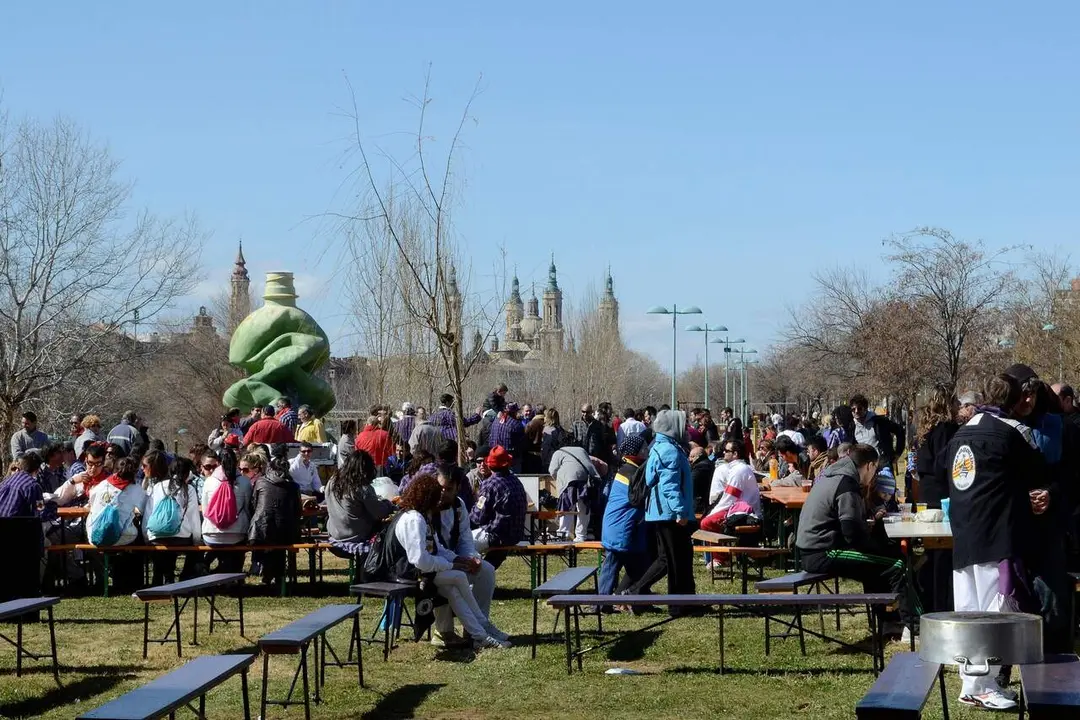 Celebraci&oacute;n de la Cincomarzada en el parque T&iacute;o Jorge. /(Archivo)