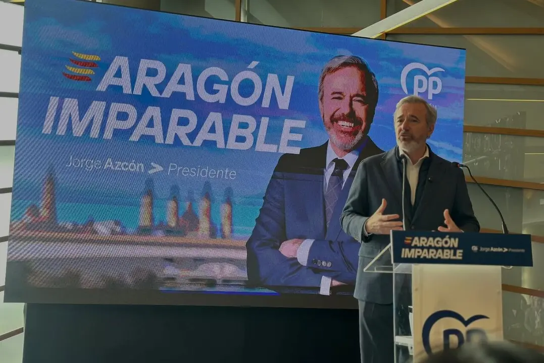 El cartel colocado por error se corresponde al de la foto. / PP