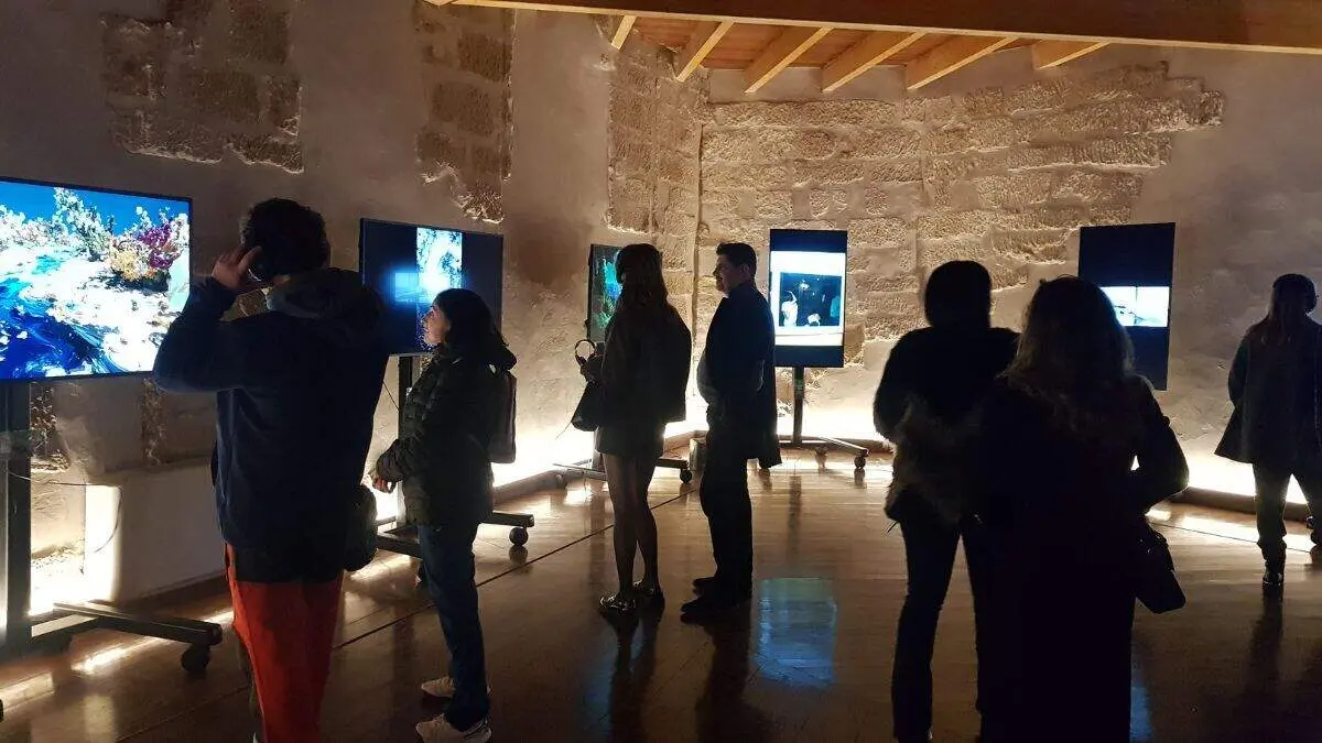 Exposici&oacute;n en el Molino Harinero de Alca&ntilde;iz, reconvertido en museo. / AYTO. ALCA&Ntilde;IZ