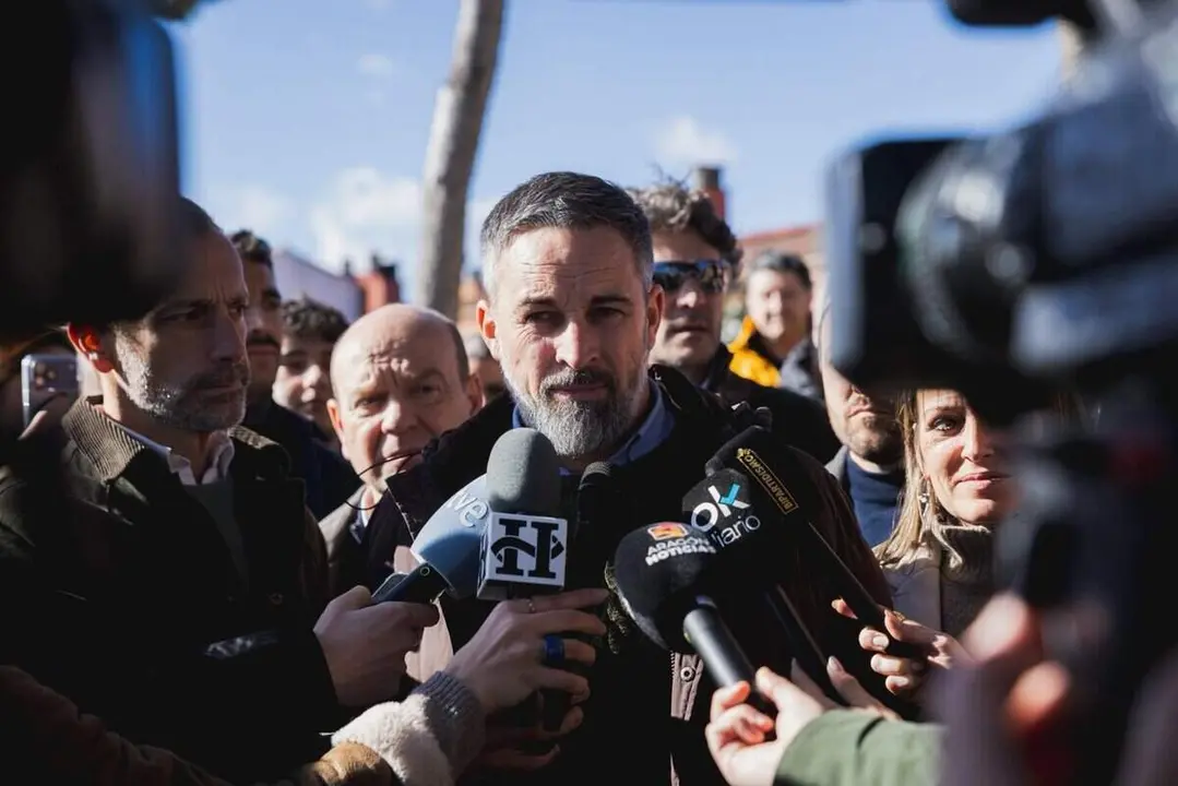 El presidente de Vox, Santiago Abascal ./ VOX
