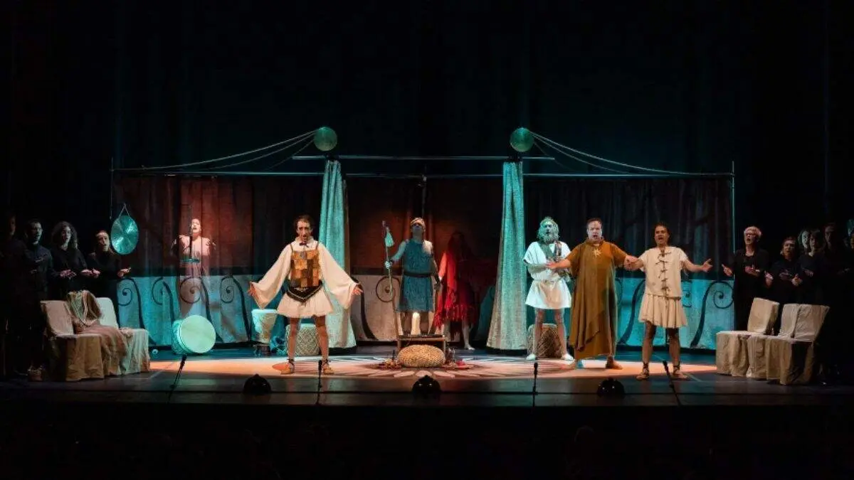 Imagen de archivo del Festival de Teatro de La Almunia. / AYTO. LA ALMUNIA