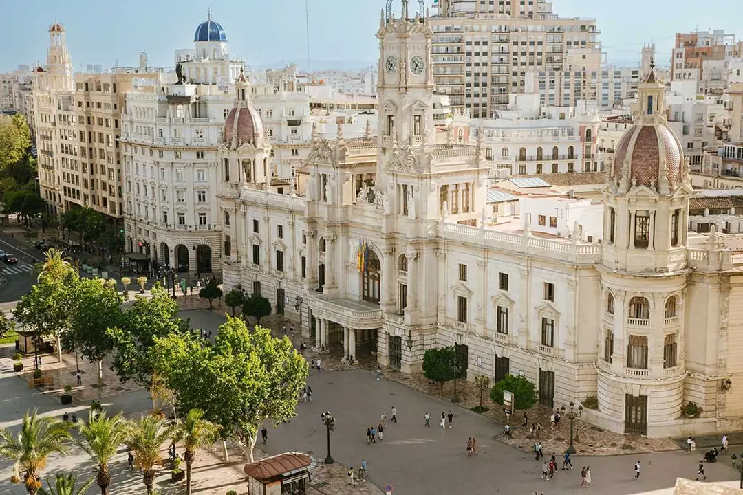 Plaza del ayuntamiento, Valencia