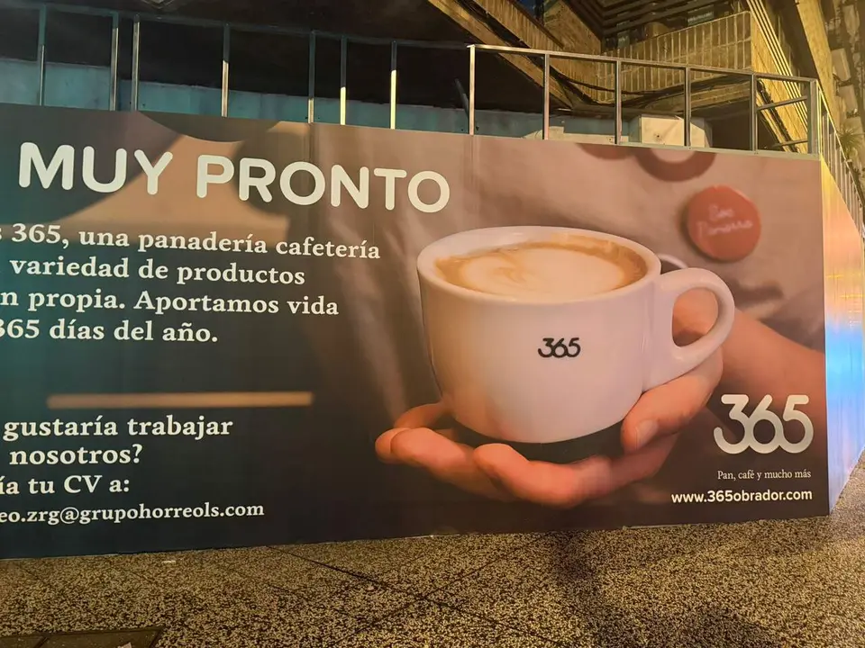 El local de Zaragoza donde pronto abrir&aacute; 365 Obrador. /HA