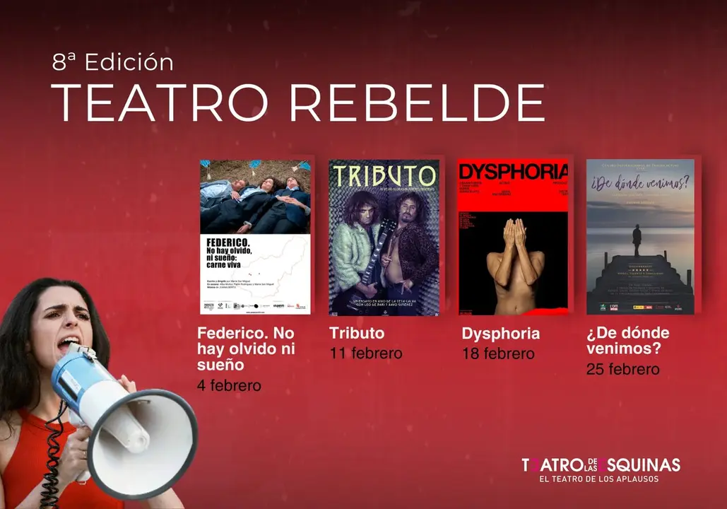 Programaci&oacute;n Ciclo Teatro Rebelde. / TEATRO DE LAS ESQUINAS