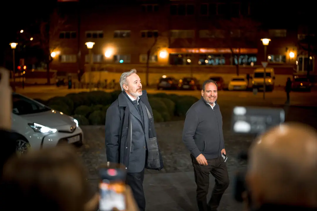 Jorge Azc&oacute;n en el Reina Petronila para la noche de las elecciones de Arag&oacute;n ./ &Aacute;lvaro Calvo para HOY ARAG&Oacute;N
