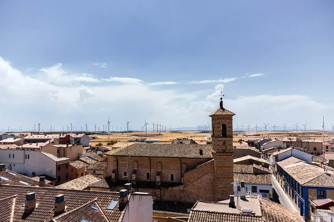 Imagen panor&aacute;mica de La Muela. /lamuela.org