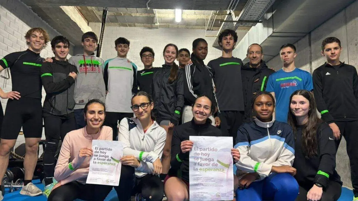 Deporte solidario en Zuera. / AYTO. ZUERA