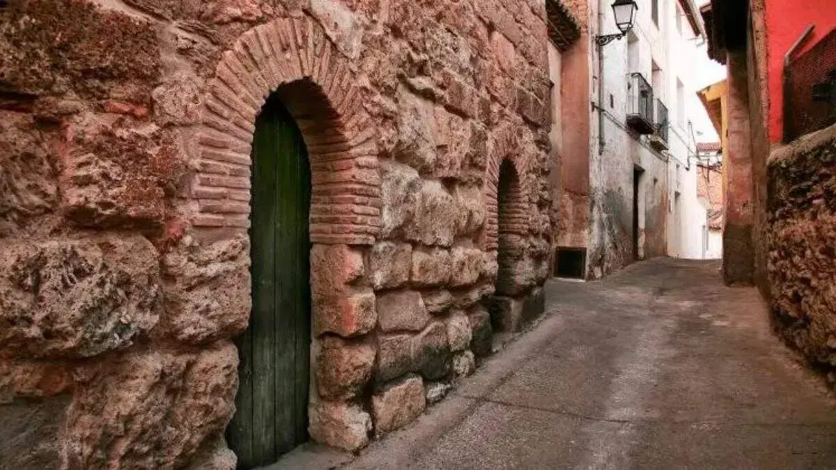 Juder&iacute;a de Calatayud, en el actual barrio de la Consolaci&oacute;n. / AYTO. CALATAYUD