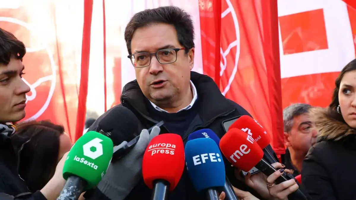 El secretario general del PSOE de Madrid y ministro para la Transformaci&oacute;n Digital y de la Funci&oacute;n P&uacute;blica, &Oacute;scar L&oacute;pez. ./ Rafael Bastante - E.P