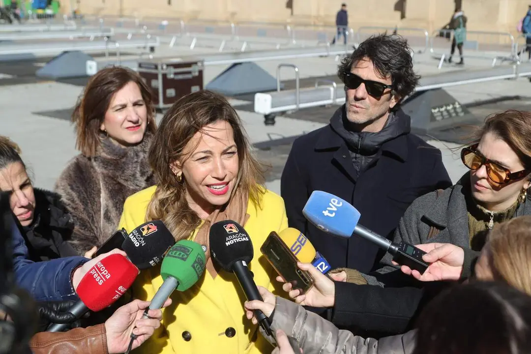 La alcaldesa de Zaragoza, Natalia Chueca. /AZ